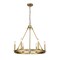 Z-Lite Barclay 6 Light Chandelier, Olde Brass 482R-6OBR - alternate 1